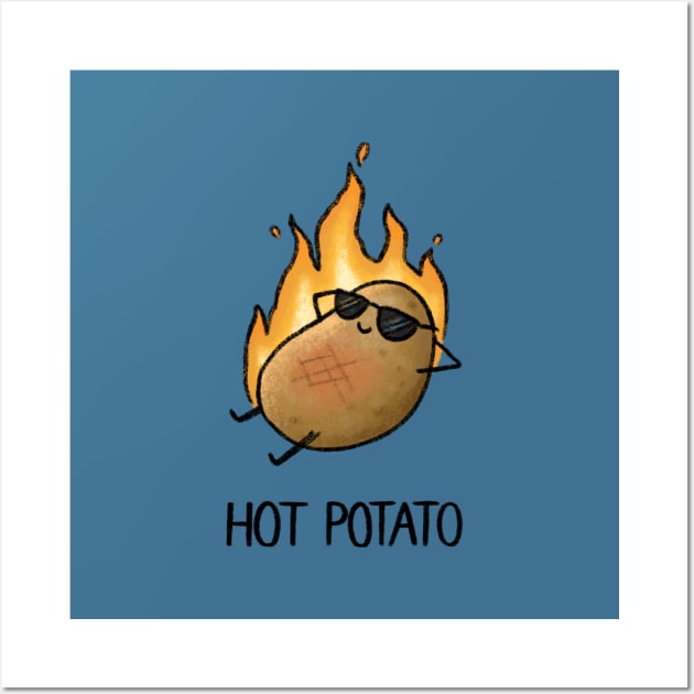 Hot Potato Wall Art by drawforpun